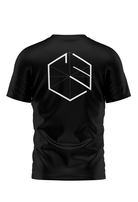 Cube Energy T-Shirt schwarz, Ansicht von hinten